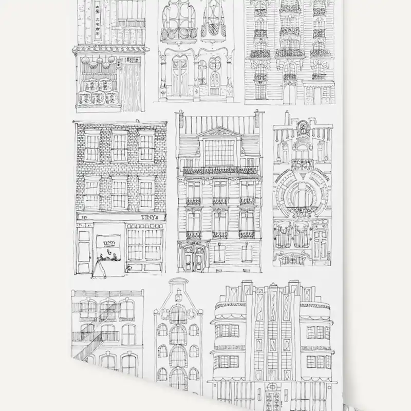 Façades, Noir, 4.7mp / rola, PaperMint Disponibil imediat